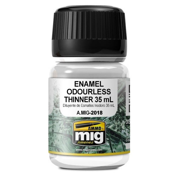 AMMO by Mig 2018 Odorless Enamel Thinner 35ml Bottle