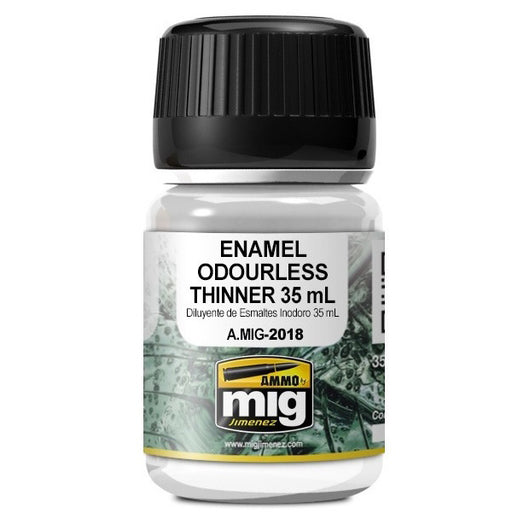 AMMO by Mig 2018 Odorless Enamel Thinner 35ml Bottle