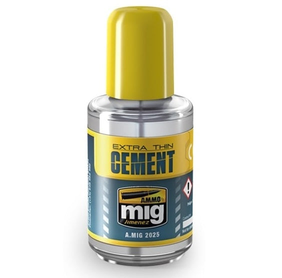 AMMO by Mig 2025 Extra Thin Cement 30ml Bottle