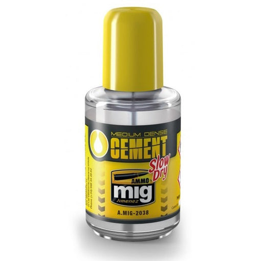 AMMO by Mig 2038 Medium Dense Slow Dry Cement 30ml Bottle