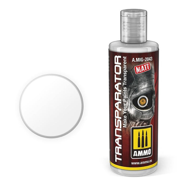 AMMO by Mig 2043 Transparator Matt for Acrylics 60ml Bottle