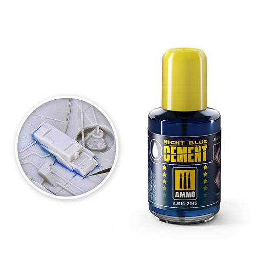 AMMO by Mig 2045 Night Blue Cement 30ml Bottle