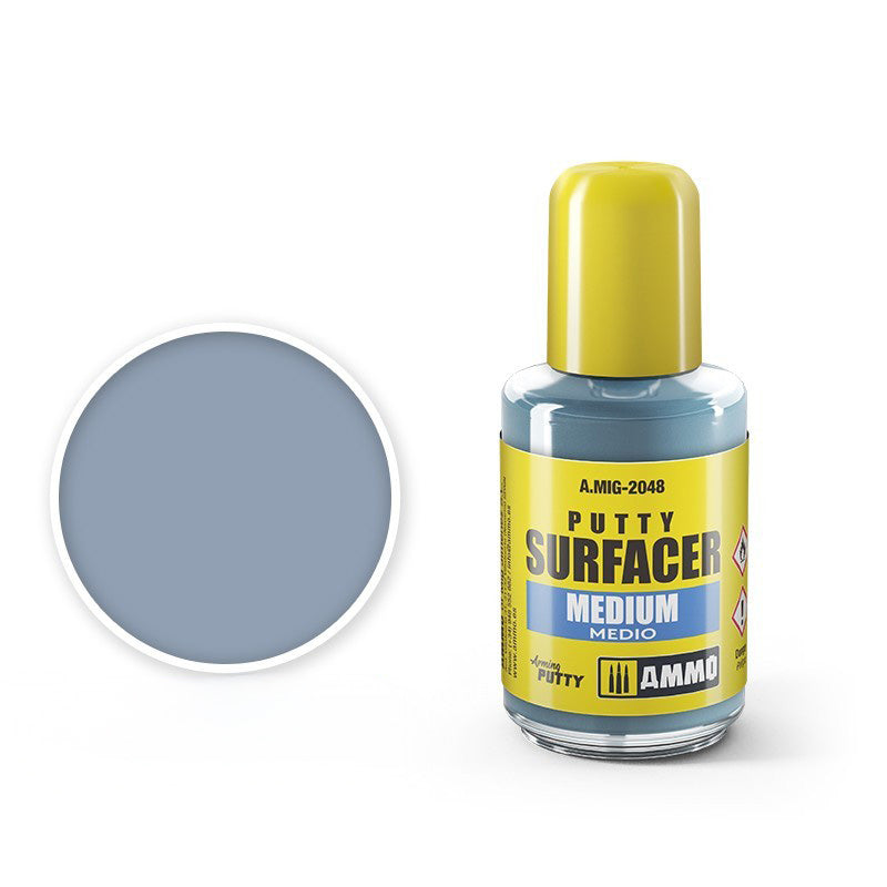 AMMO by Mig 2048 Medium Liquid Putty Surfacer 30ml Bottle