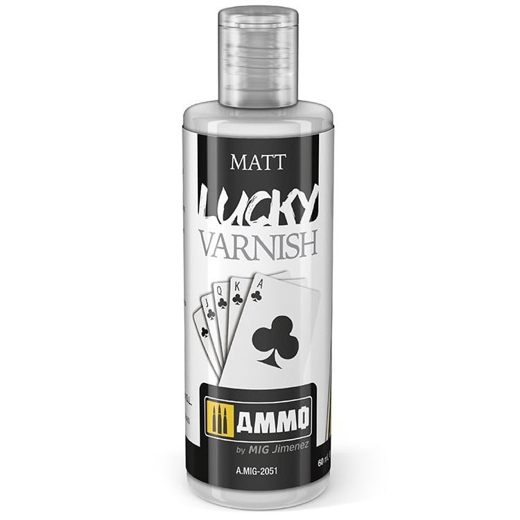 AMMO by Mig 2051 Matt Lucky Varnish 60ml Bottle
