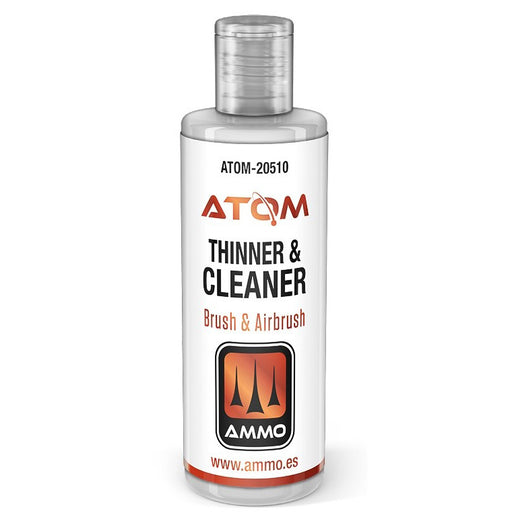 AMMO by Mig 20510 Atom: Acrylic Thinner & Cleaner 60ml Bottle