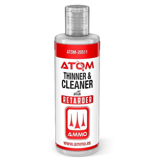 AMMO by Mig 20511 Atom: Acrylic Thinner & Cleaner w/Retarder 60ml Bottle
