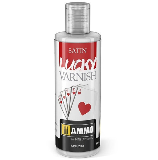 AMMO by Mig 2052 Satin Lucky Varnish 60ml Bottle