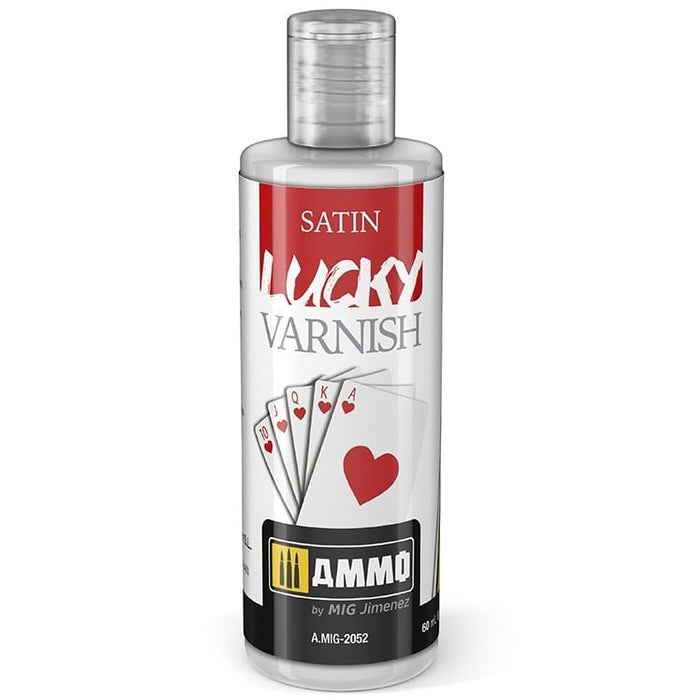 AMMO by Mig 2052 Satin Lucky Varnish 60ml Bottle