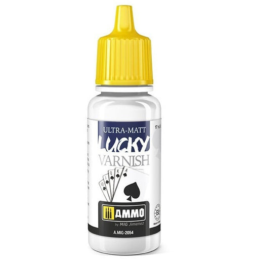 AMMO by Mig 2054 Ultra Matt Lucky Varnish 17ml Bottle