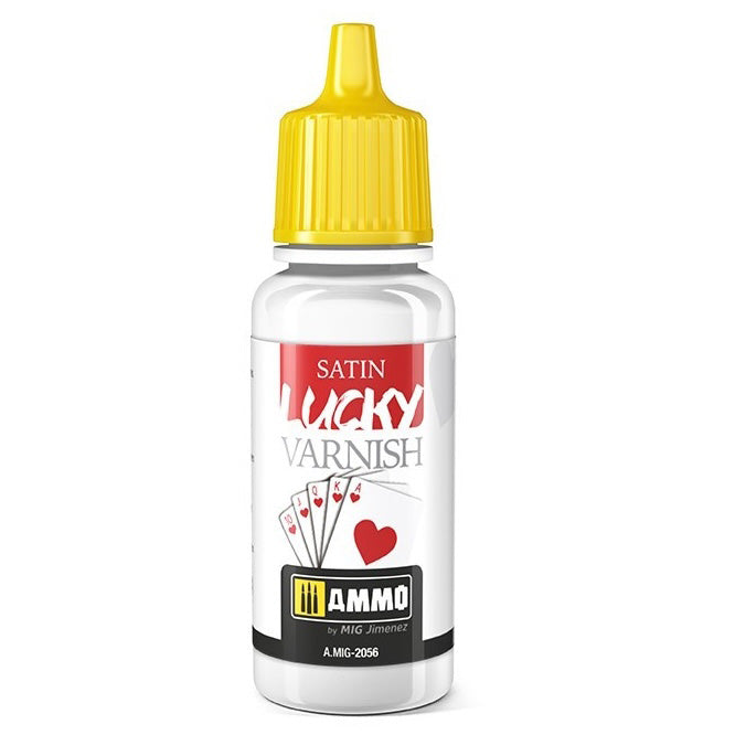 AMMO by Mig 2056 Satin Lucky Varnish 17ml Bottle