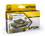 AMMO by Mig 20744 Atom: Modern US Army 1950-2016 Acrylic Paint Set (6 Colors) 20ml Bottles