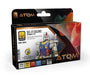 AMMO by Mig 20810 Atom: Sci-Fi Beginner's Acrylic Paint Set (6 Colors) 20ml Bottles