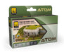 AMMO by Mig 20850 Atom: Cement & Concrete Acrylic Paint Set (6 Colors) 20ml Bottles