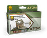 AMMO by Mig 20851 Atom: Urban Diorama Acrylic Paint Set (6 Colors) 20ml Bottles