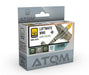 AMMO by Mig 20910 Atom: WWII Early Luftwaffe Acrylic Paint Set (4 Colors) 20ml Bottles