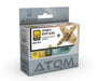 AMMO by Mig 20912 Atom: Luftwaffe Desert Acrylic Paint Set (4 Colors) 20ml Bottles