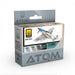 AMMO by Mig 20915 Atom: Bare Metal Aircraft Acrylic Paint Set (4 Colors) 20ml Bottles