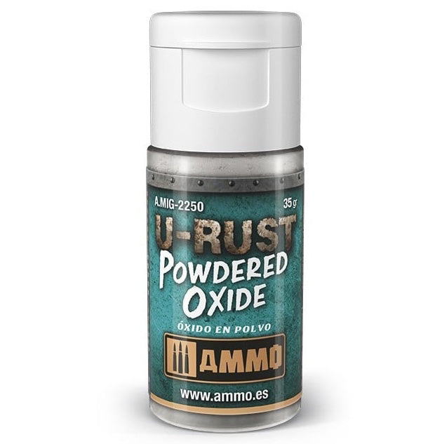 AMMO by Mig 2250 U-Rust: Powdered Oxide 35g Bottle