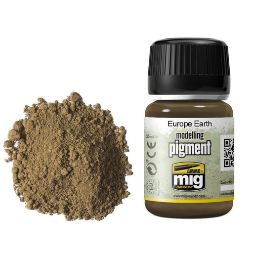 AMMO by Mig 3004 Europe Earth Pigment 35ml Bottle