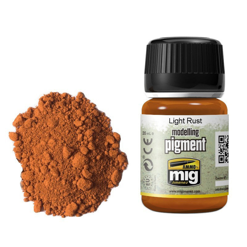 AMMO by Mig 3006 Light Rust Pigment 35ml Bottle