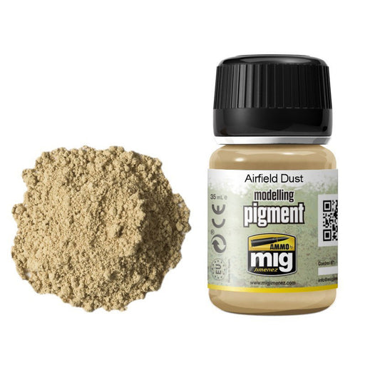 AMMO by Mig 3011 Airfield Dust Pigment 35ml Bottle