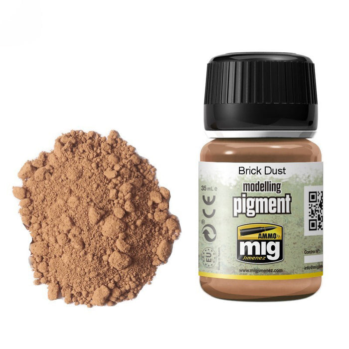 AMMO by Mig 3015 Brick Dust Pigment 35ml Bottle