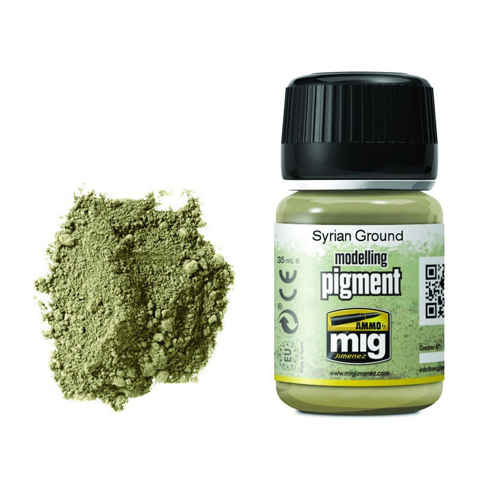 AMMO by Mig 3025 Syrian Ground Pigment 35ml Bottle