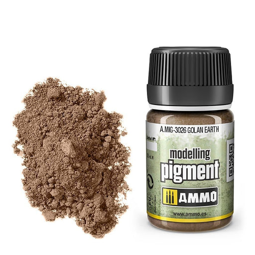 AMMO by Mig 3026 Golan Earth Pigment 35ml Bottle
