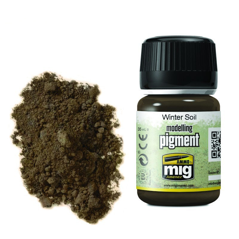 AMMO by Mig 3029 Winter Soil Pigment 35ml Bottle