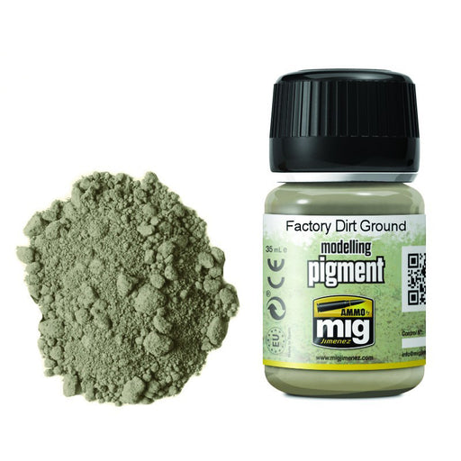 AMMO by Mig 3030 Factory Dirt Ground Pigment 35ml Bottle