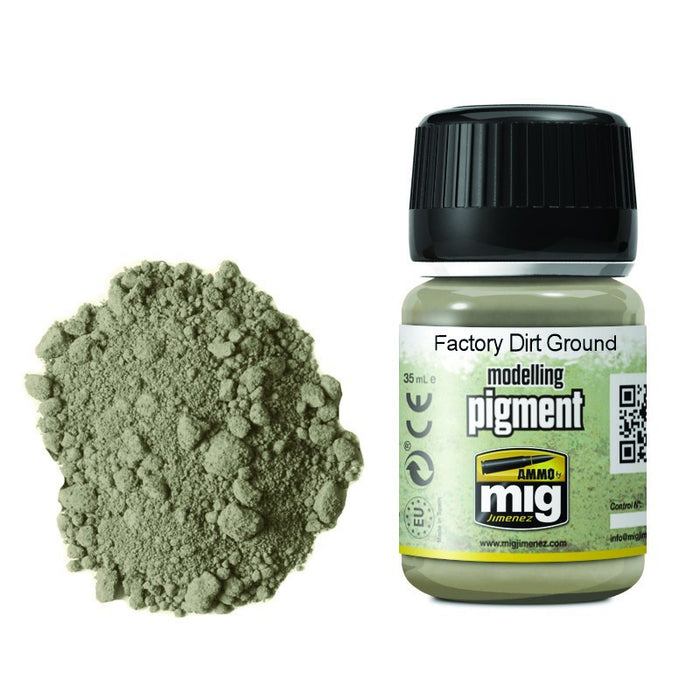 AMMO by Mig 3030 Factory Dirt Ground Pigment 35ml Bottle