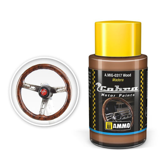 AMMO by Mig 317 Cobra Motor: Wood Acrylic Paint 30ml Bottle
