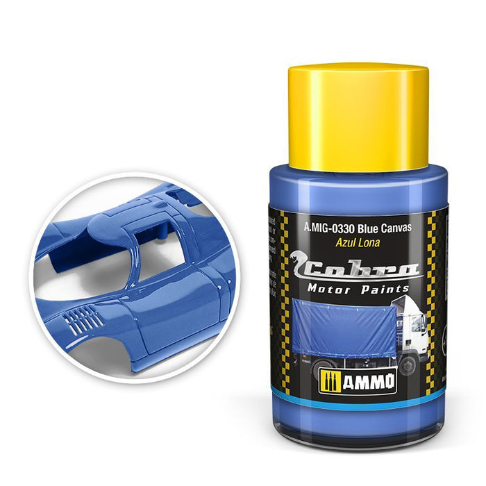 AMMO by Mig 330 Cobra Motor: Blue Canvas Acrylic