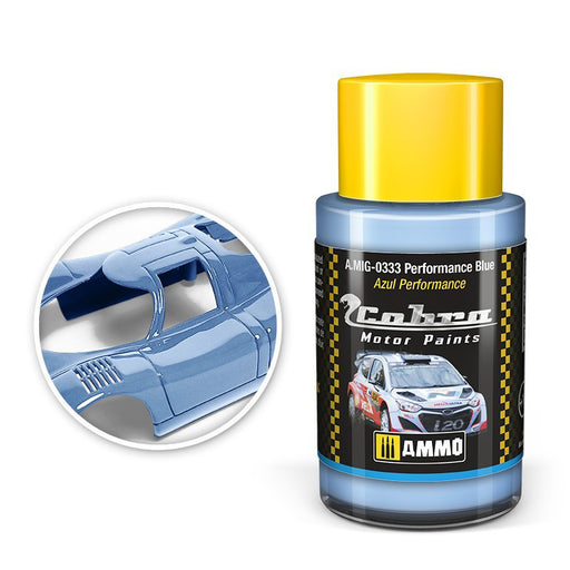 AMMO by Mig 333 Cobra Motor: Performance Blue Acrylic