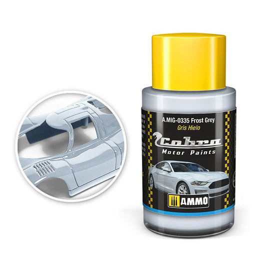 AMMO by Mig 335 Cobra Motor: Frost Grey Acrylic Paint 30ml Bottle