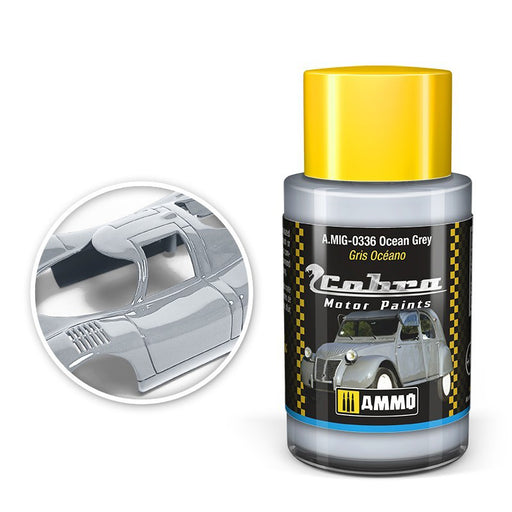 AMMO by Mig 336 Cobra Motor: Ocean Grey Acrylic Paint 30ml Bottle