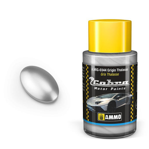 AMMO by Mig 344 Cobra Motor: Grigio Thalasse Acrylic Paint 30ml Bottle
