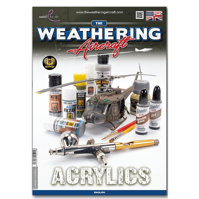 AMMO by Mig 5225 The Weathering Aircraft Magazine #25: Acrylics