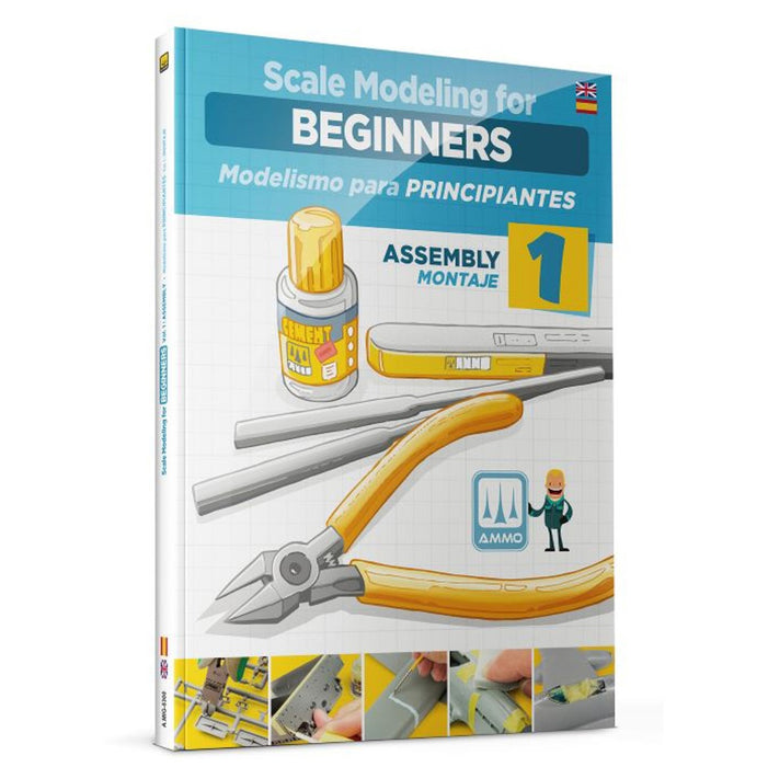 AMMO by Mig 6300 Scale Modeling for Beginners Vol 1: Assembly (Limited Edition) Book