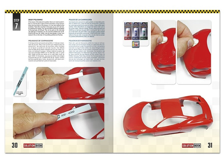 AMMO by Mig 6604 Solution 24: How to Paint & Lacquer Scale Cars Book