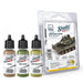 AMMO by Mig 7322 American Green Shader Acrylic Paint Set (3 Colors) 10ml Bottles
