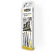 AMMO by Mig 7611 Weathering Diorama Brush Set: Drybrushes, Pigment, Flat, Round