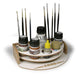 AMMO by Mig 8002 Mini Workbench Modular Organizer Stand (Holds 5 bottles & brushes)
