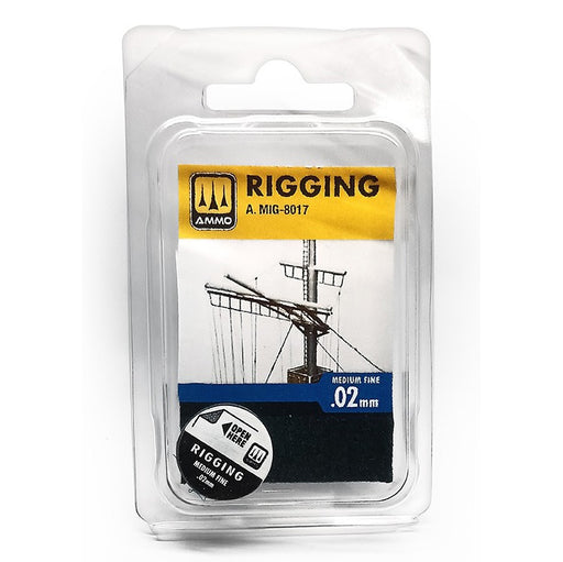 AMMO by Mig 8017 Medium Fine Rigging Thread .02mm