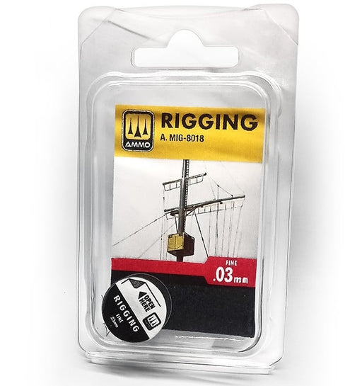 AMMO by Mig 8018 Fine Rigging Thread .03mm