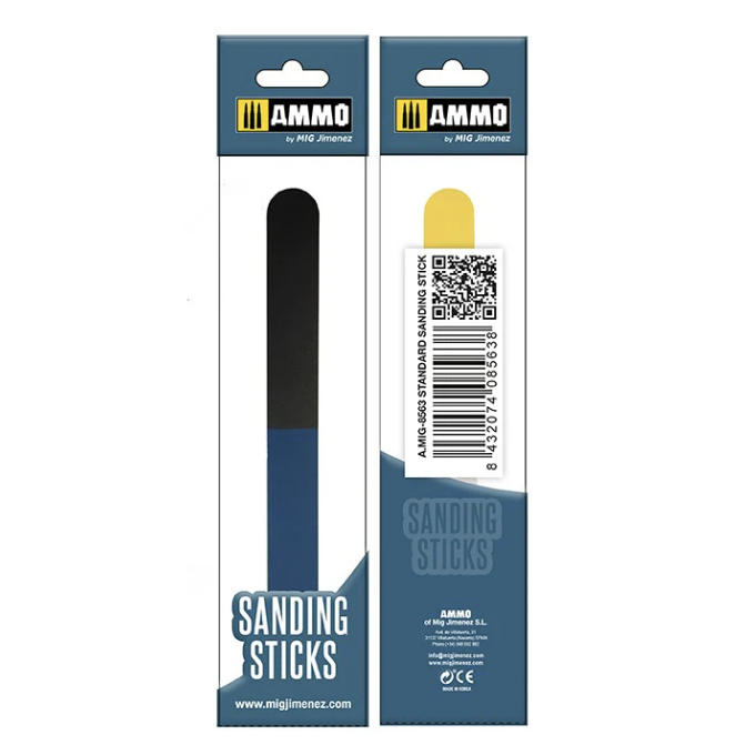 AMMO by Mig 8563 Standard Sanding Stick (180/320/600/2000)