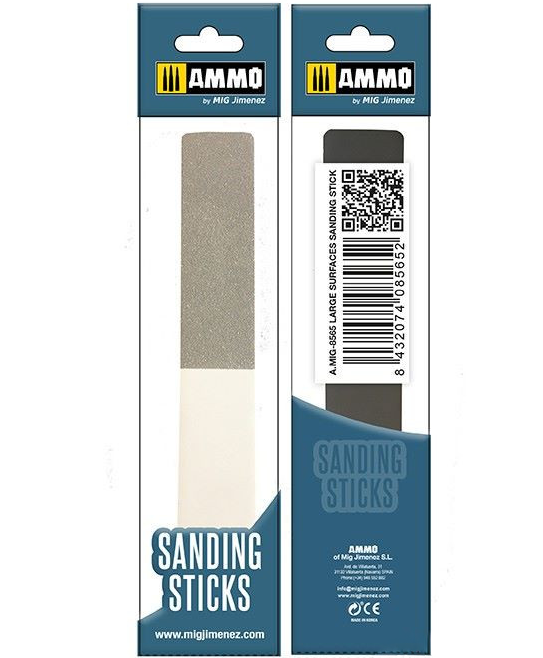 AMMO by Mig 8565 Large Surface Sanding Stick (320/600/4000)