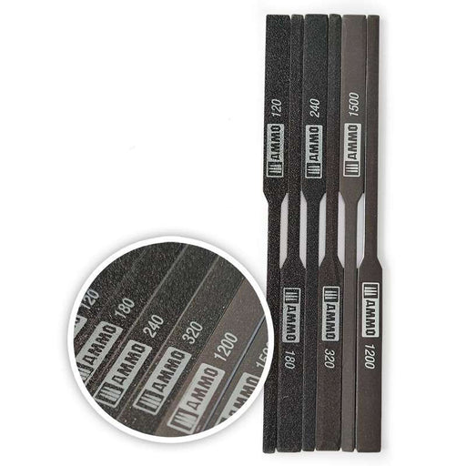 AMMO by Mig 8567 Tapered Sanding Stick (120/180/240/320/1200/1500)