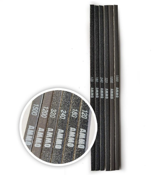 AMMO by Mig 8568 Contour Sanding Stick (120/180/240/320/1200/1500)