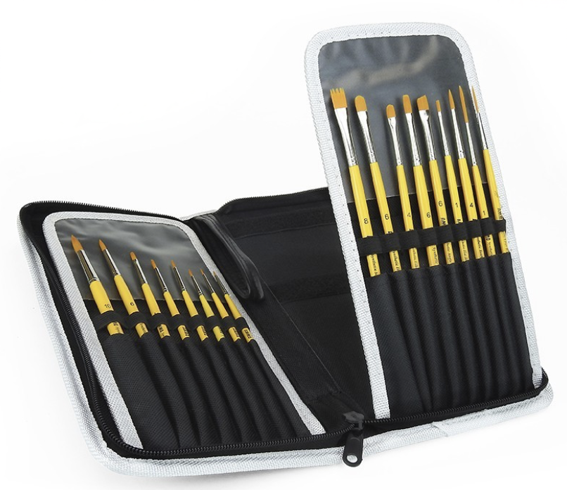 AMMO by Mig 8580 Brush Arsenal Set with Brush Organization & Protective Storage